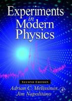 Experiments in Modern Physics 0124898505 Book Cover