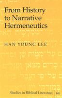 From History to Narrative Hermeneutics 0820469483 Book Cover