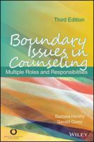 Boundary Issues in Counseling: Multiple Roles And Responsibilities 1556201672 Book Cover