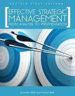 Effective Strategic Management: From Analysis to Implementation 1516505492 Book Cover