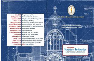 God's Eternal Scheme of Redemption: 7th Bible Reading Marathon 0990549976 Book Cover