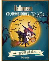 Halloween Coloring Books for Kids 1537620436 Book Cover