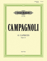 Campagnoli: 41 Caprices Op.22 for Solo Viola B00008D2OT Book Cover
