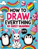 How to Draw Everything: Step by Step Drawing Guide for Kids - Over 101 Fun and Easy Ways to Learn Simple and Creative Sketches of Adorable Animals, Food, Cute Stuff and Anything Else You Can Imagine 8397066292 Book Cover