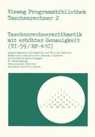 Taschenrechnerarithmetik Mit Erhohter Genauigkeit (Ti-59/HP-41c) 352804229X Book Cover