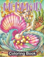 Mermaids Calm Ocean Coloring Collection: All Ages Coloring Book null Book Cover