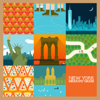 New York Memory Game 1623260493 Book Cover