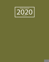 2020 Planner Weekly and Monthly: Jan 1, 2020 to Dec 31, 2020: Weekly & Monthly Planner and Calendar Views: Forest 6 1678640549 Book Cover