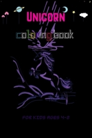 Unicorn coloring book for kids ages 4-8: A Fun Kid Workbook Game For Learning, Coloring, Dot To Dot, Mazes, Word Search and More B08HV8HRS6 Book Cover