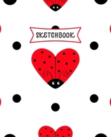 Sketchbook: Lady Bug Sketch Book for Kids | Practice Drawing and Doodling | Sketching Book for Toddlers & Tweens 1671624882 Book Cover