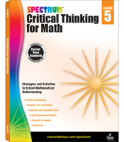 Spectrum Critical Thinking for Math, Grade 5 1483835529 Book Cover