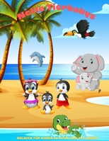 Nette Tierbabys - Malbuch Für Kinder Im Alter Von 4-8 Jahren B08PJKDJ9S Book Cover