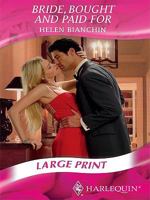 Bride, Bought and Paid for 0373129076 Book Cover