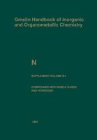 N Nitrogen: Compounds with Noble Gases and Hydrogen 3662063352 Book Cover