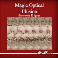 Magic Optical Illusion, Discover the 3D figures, Vol. 2: Use your Magic Eyes and see beautiful 3D figures, improve your vision. B0FL2XMCCB Book Cover