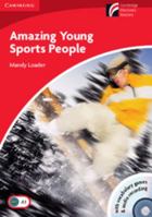 Amazing Young Sports People Level 1 Beginner/Elementary Book with CD-ROM and Audio CD Pack 8483235684 Book Cover