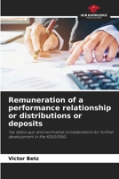 Remuneration of a performance relationship or distributions or deposits 6204118285 Book Cover