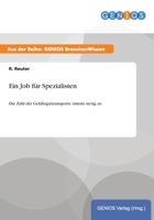 Ein Job Fur Spezialisten 3737954283 Book Cover