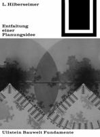 Entfaltung Einer Planungsidee (Bauwelt Fundamente) 3038219975 Book Cover