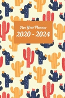 Five Year Planner 2020-2024: 2020-2024 Monthly Planner 5 Years 1708095462 Book Cover