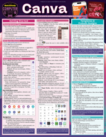 Canva: A Quickstudy Laminated Reference Guide 1423252144 Book Cover