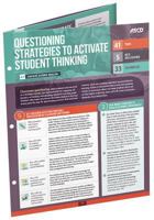 Questioning Strategies to Activate Student Thinking (Quick Reference Guide 25-Pack) 1416624058 Book Cover
