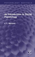 An Introduction to Social Psychology (Psychology Revivals) 1032914084 Book Cover