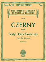 FORTY DAILY EXERCISES OP337 PIANO 1458426688 Book Cover