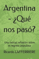 Argentina - �Qu� nos pas�?: Una reflexi�n radical sobre el regreso populista null Book Cover
