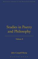 Studies in Poetry and Philosophy 1164035851 Book Cover