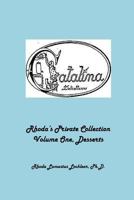 Rhoda's Private Collection: Volume I, Desserts 1985037246 Book Cover