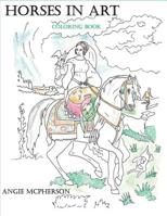 Horses in Art Coloring Book 1725790688 Book Cover