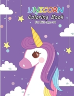 Unicorn Coloring Book for Kids Ages 4-8: Magical Unicorn Coloring Books for Girls (Books for Kids) 1656942909 Book Cover