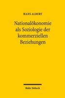 Nationalökonomie als Soziologie der kommerziellen Beziehungen 3161527755 Book Cover