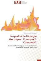 La Qualita(c) de L'A(c)Nergie A(c)Lectrique: Pourquoi? Comment? 3841790097 Book Cover