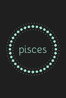 Pisces: novelty star sign notebook 6"x9" 1712158511 Book Cover