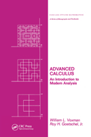 Advanced Calculus (Pure and Applied Mathematics (Marcel Dekker)) 0367452014 Book Cover