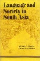 Language and Society in South Asia 8120826078 Book Cover