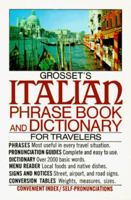 Grosset's italian phrase book and dictionary for travelers (Grosset's Phrase Book and Dictionary) 0399507957 Book Cover