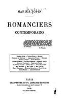 Romanciers Contemporains 1530767326 Book Cover