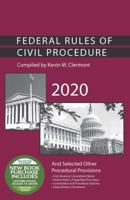 Federal Rules of Civil Procedure and Selected Other Procedural Provisions, 2020 1684679990 Book Cover