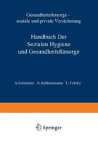 Gesundheitsfursorge So Iale Und Private Versicherung 3642888704 Book Cover