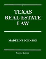 Texas Real Estate Law 0793114411 Book Cover