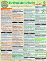Herbal Medicinal Remedies: A Quickstudy Laminated Reference Guide 1423250508 Book Cover