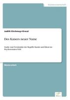 Des Kaisers Neuer Name 3838689887 Book Cover