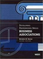 Harner's Developing Professional Skills: Business Associations 0314279601 Book Cover