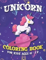 Unicorn Coloring Book: Funny Unicorns Magical Rainbow 1695578147 Book Cover