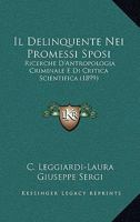 Il Delinquente Nei Promessi Sposi: Ricerche D'Antropologia Criminale E Di Critica Scientifica (1899) 1160878943 Book Cover