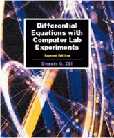 Differential Equations With Computer Lab Experiments (Mathematics) 0534937853 Book Cover