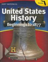 United States History: Beginnings to 1877 2013 0547607512 Book Cover